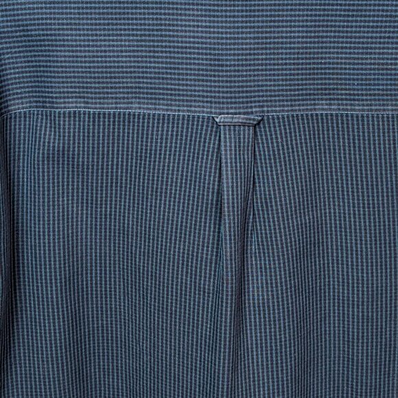 COLUMBIA SPORTSWEAR COMPANY Cotton Button Down Shirt Blue Stripe Size XXL - Picture 8 of 14